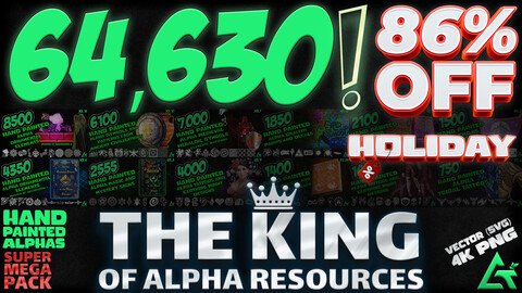 64630 Hand Painted Alpha Designs and Patterns - THE KING OF ALPHA RESOURCES - SUPER MEGA PACKAGE - The Largest Package You Have Ever Seen!