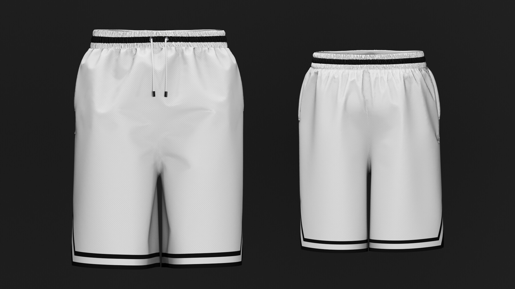 ArtStation - Basketball Shorts | Game Assets