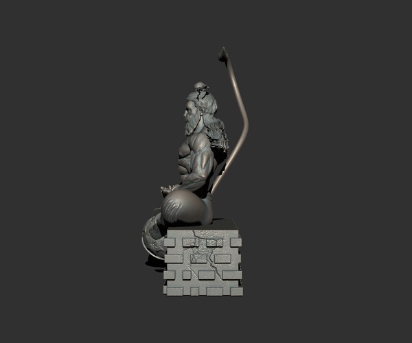 Artstation Hanuman 3d Printing Resources