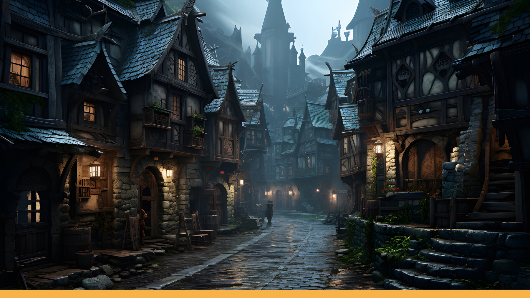 ArtStation - 202 Medieval Fantasy Town Images | Artworks