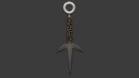 Minatos kunai model game ready