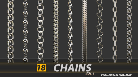 18 CHAINS (ZPRJ+OBJ+BLEND+MAX) - VOL 1