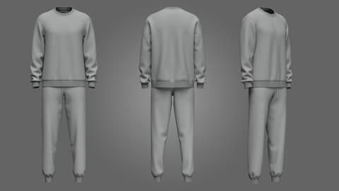 Sweatshirt Joggers_3d model