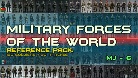MILITARY FORCES OF THE WORLD - REFERENCE PACK