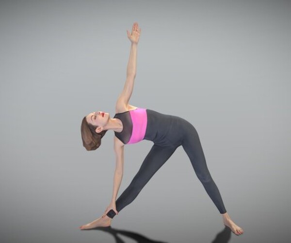 ArtStation - Female Character Fitness yoga sport suit avatar sports fitness  pants gym runner young exercise tight trainer woman yoga athletic workout  excercise tops character girl pbr female sport gameready