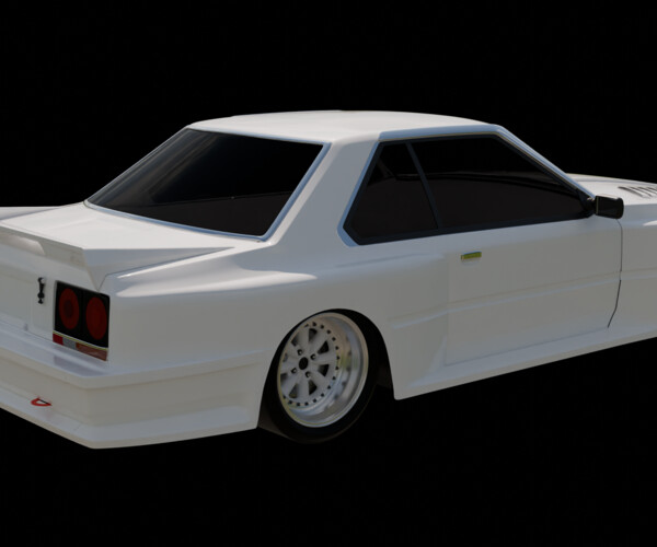 ArtStation - NISSAN SKYLINE (R30) JSS ver solid body | Game Assets