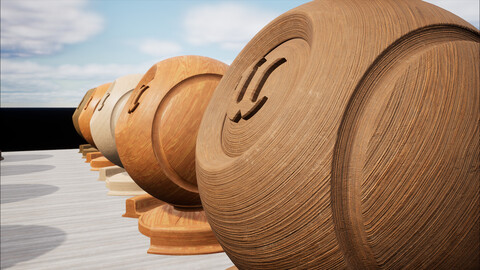 Premium Wood Material Pack /Unreal Engine Ready