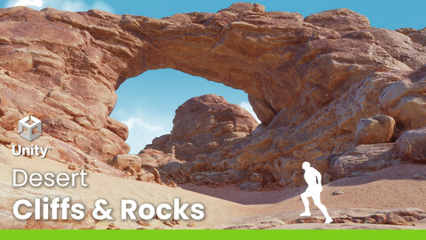 Desert Cliffs and Rocks [Unity]