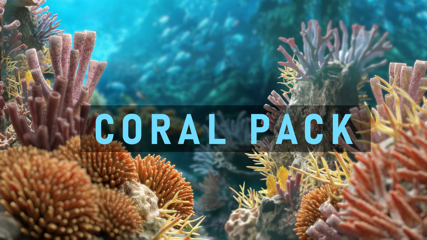 ArtStation - Lowpoly Coral Pack | Game Assets