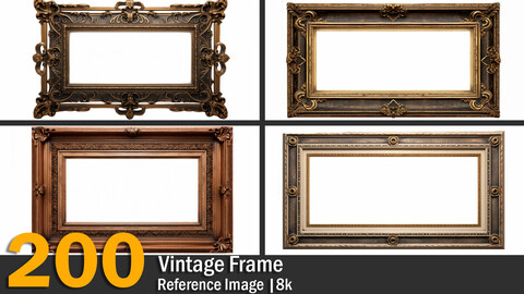 Vintage Frame | Reference Images | 8K