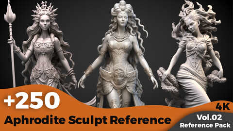 +250 Aphrodite Sculpt Concept (4k)