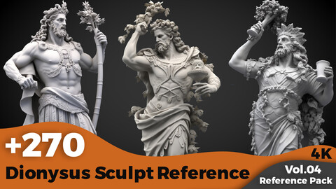 +270 Dionysus Sculpt Concept (4k)