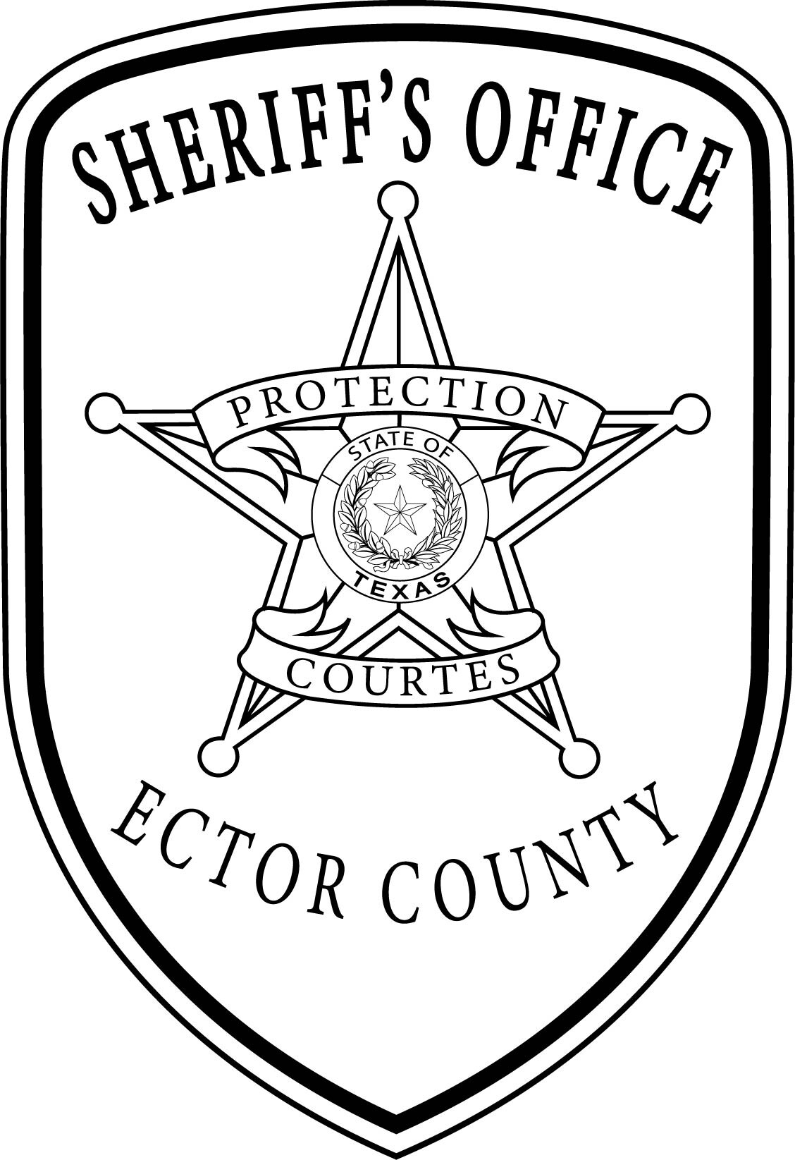 ArtStation - ECTOR COUNTY SHERIFF,S OFFICE LAW ENFORCEMENT PATCH VECTOR ...