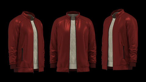 Winter Jacket 3d Model