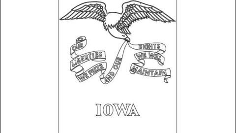 Flag of Iowa