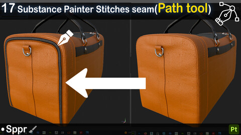 Substance Painter path tool vol 09