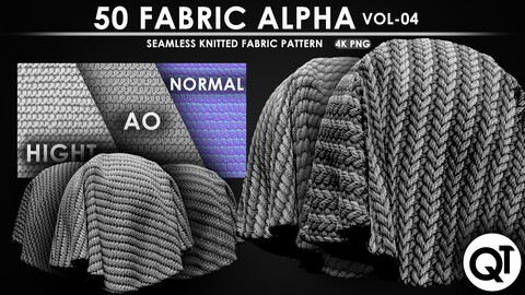 Fabric Alpha VOL 04 - 50 Knitted Fabric Pattern