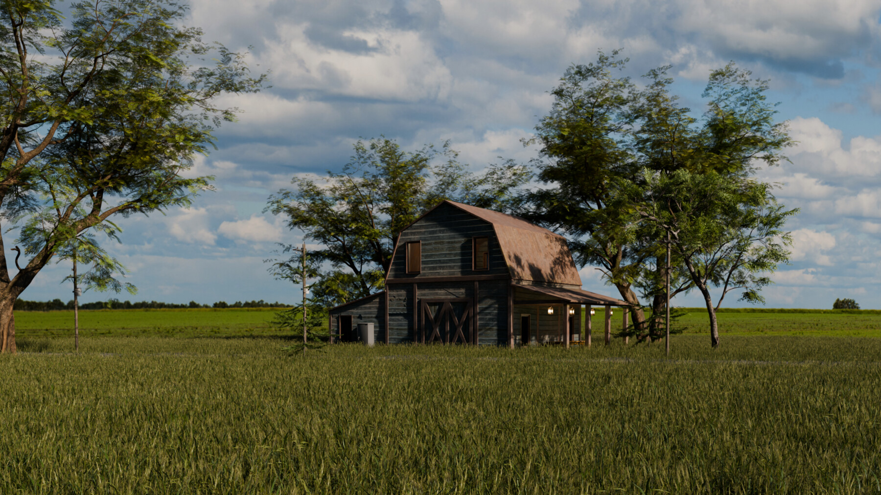 ArtStation - Old farm house | Game Assets