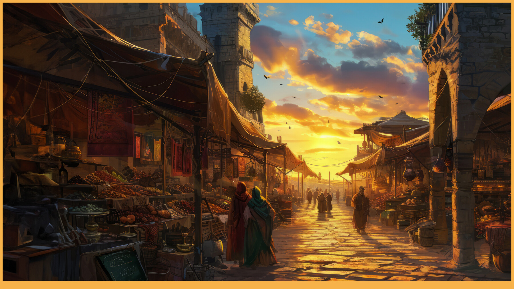 ArtStation - 202 Ancient Market Stalls | Artworks