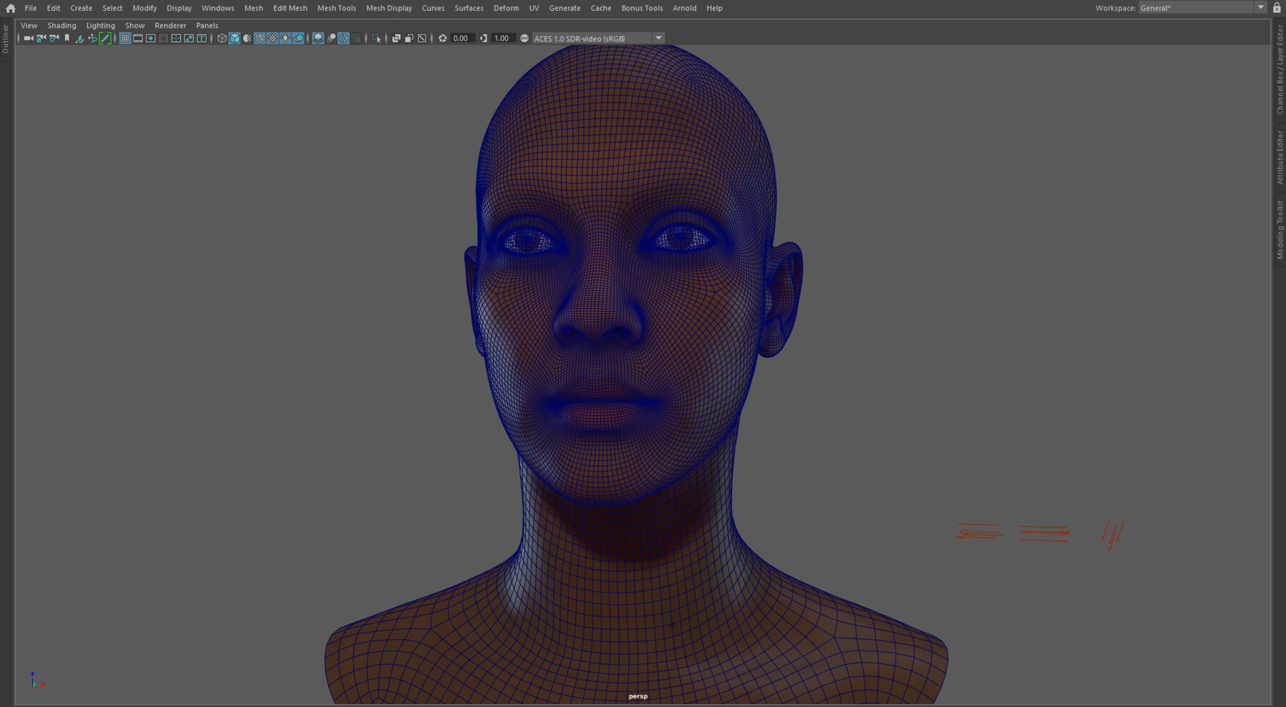 Artstation Female Head 3 3d Model Resources