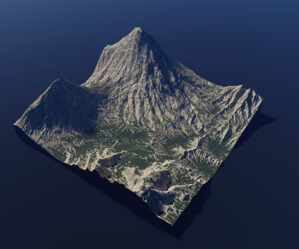 ArtStation 2024 Mountain Vol 1 4k 04 Game Assets   File 