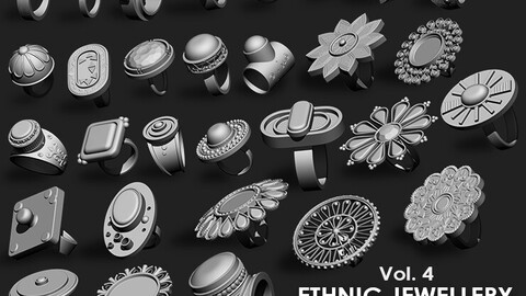 Ethnic Jewellery IMM Brush Pack (30 in One) Vol. 4