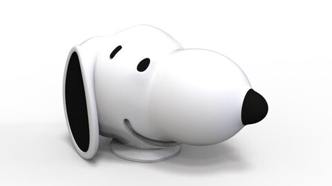 SNOOPY PENCIL HOLDER 3D PRINTABLE