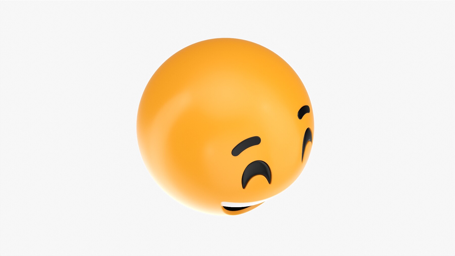 ArtStation - Emoji 046 Laughing With Smiling Eyes | Resources