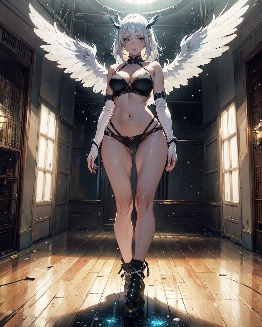 295 Sexy Angel Attire Fashion Intricate Design Reference Art V1 4K