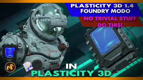 From UnderWater Deep-sea suit  in Plasticity 3D