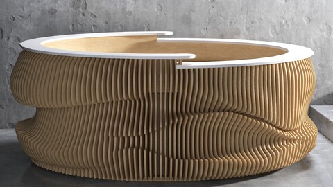 parametric lobby counter