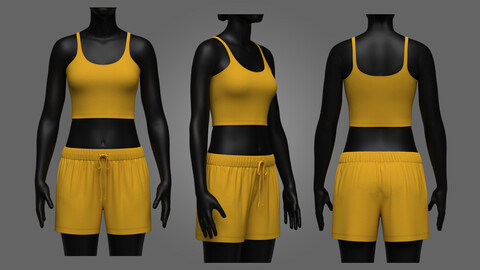 Top Shorts_3D_model