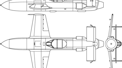 Yokosuka Ohka Model 22-svg vector file