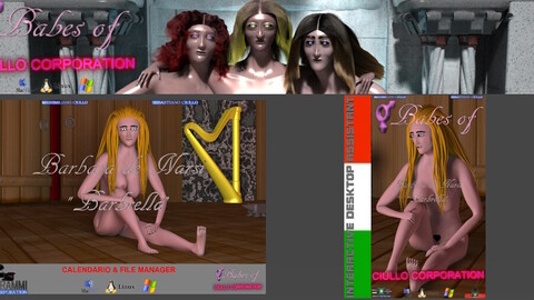 {VM18} Babes of CIULLO CORPORATION - Barbara "Barbrella" de Narsi (SET #1) [FULL Access + Utility Software (+ 3D CG Skin)]