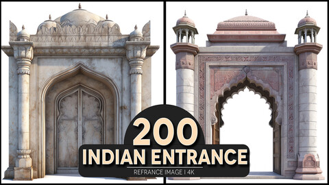 Indian Entrance 4K Reference/Concept Images