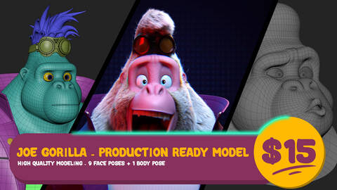 Joe Gorilla - Production Ready Model