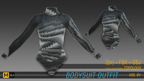 Bodysuit Outfit _Vol 01