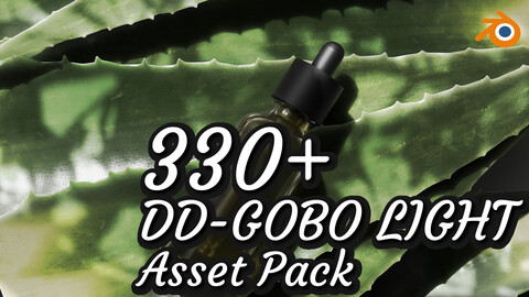 330+ DD-GOBO LIGHT Asset Pack for Blender