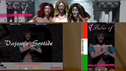 {VM18} Babes of CIULLO CORPORATION – Vajenya Srotide (SET #1) [FULL Access + Utility Software (+ 3D CG Skin)]