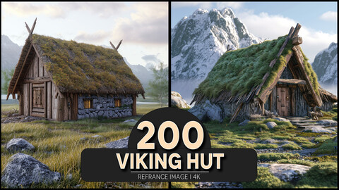 Viking Hut 4K Reference/Concept Images