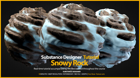 Substance Designer Tutorial | Snowy Rock