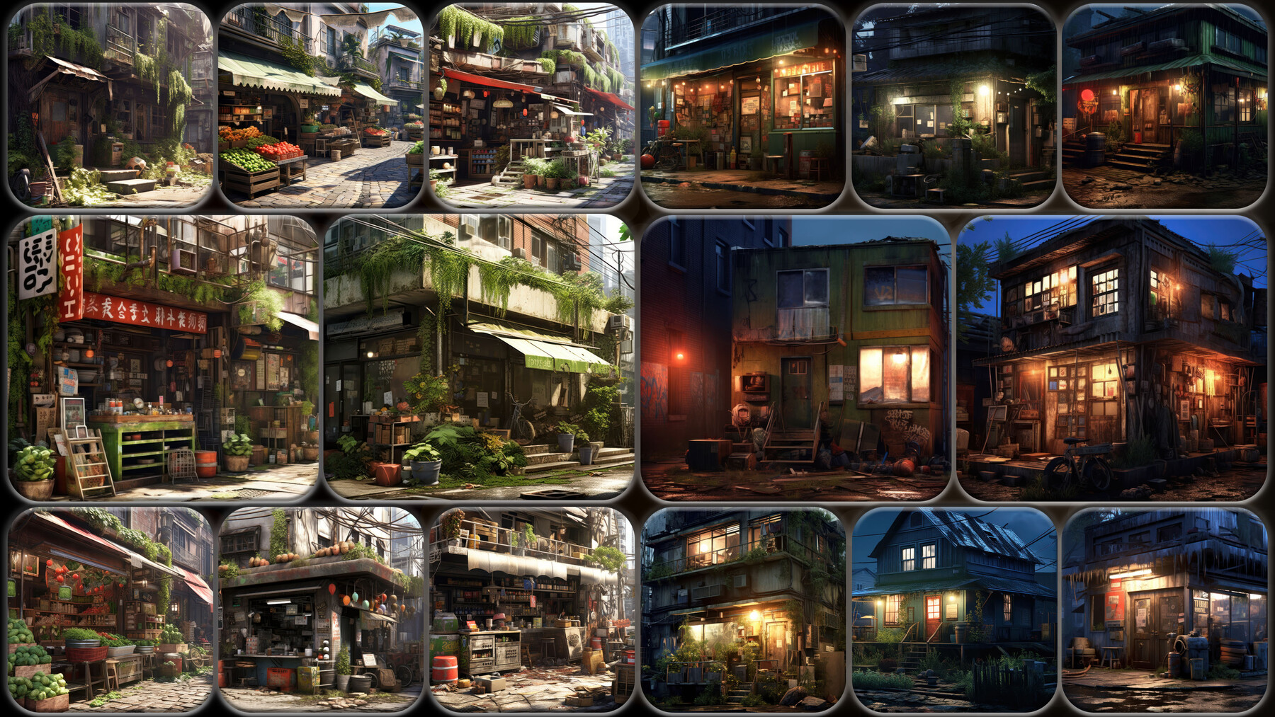 ArtStation - 220 Seinen Environment - Exterior Reference Pack | 4K | v ...