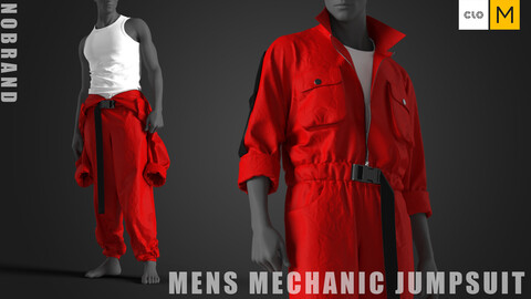 Mens - Mechanic Jumpsuit