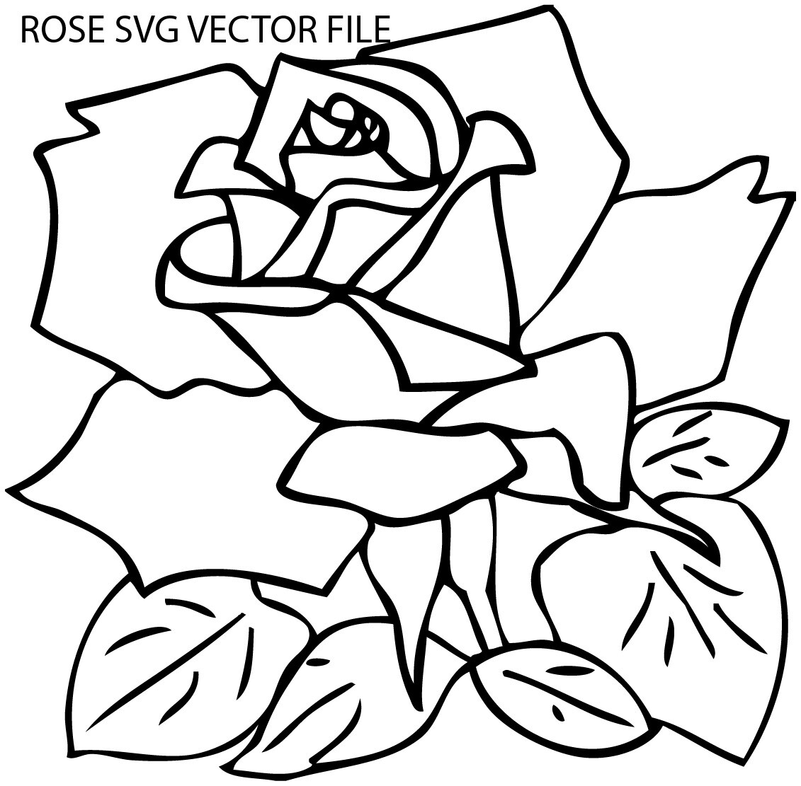 ArtStation - ROSE SVG VECTOR FILE-9 | Artworks