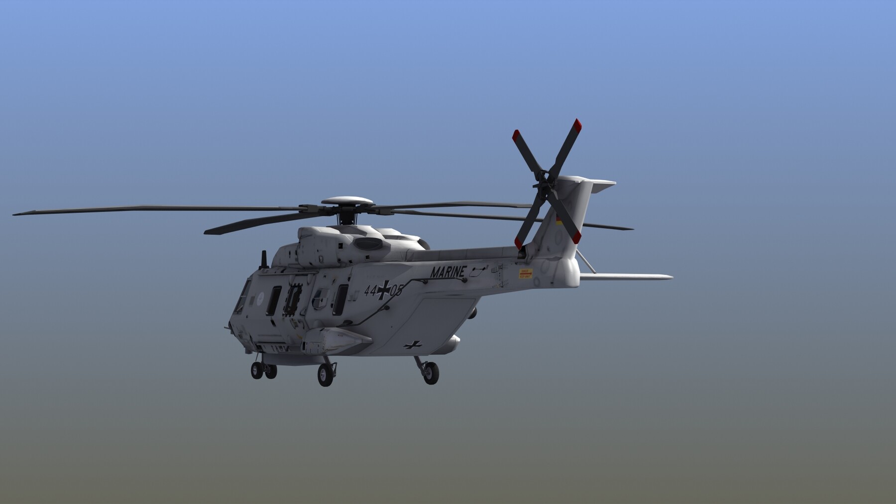 ArtStation - NH90 Helicopter | Game Assets