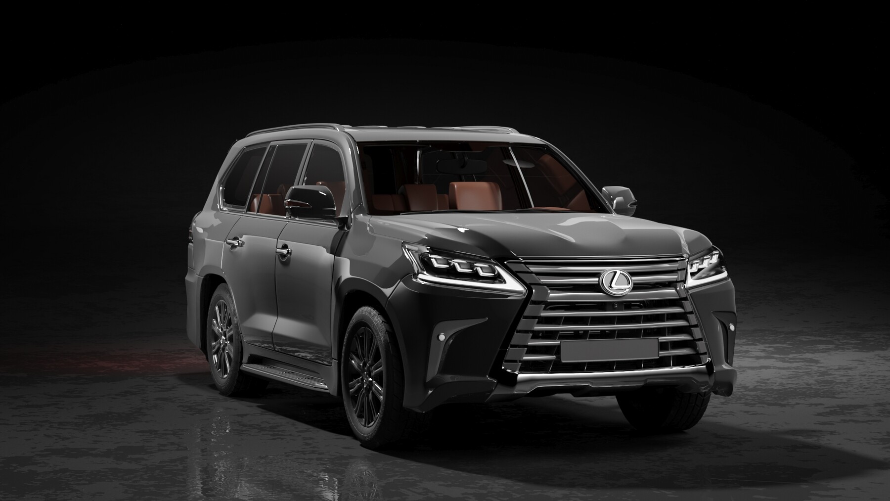 ArtStation - Lexus LX 570 3d Model | Resources