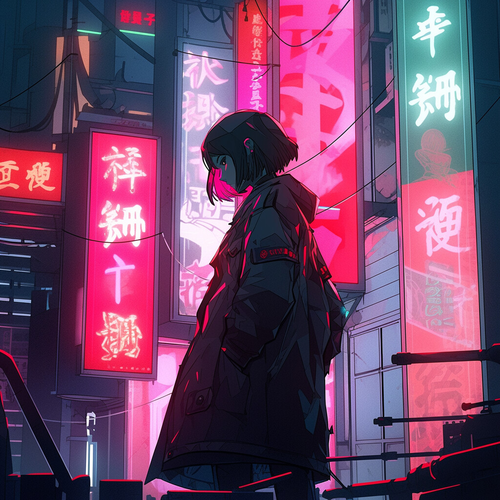 ArtStation - Neon Tokyo Lights | Artworks