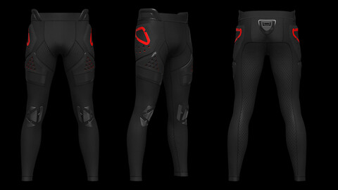 Impact Pant 3d Model