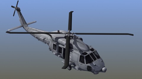 MH60 Seahawk Helicopter