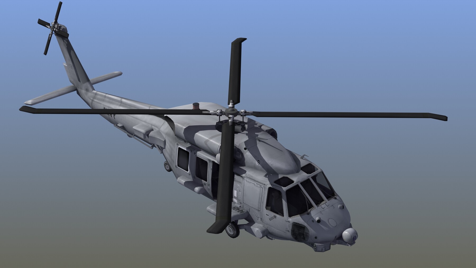 ArtStation - MH60 Seahawk Helicopter | Game Assets